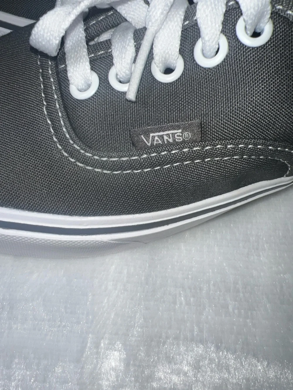 Vans Canvas Low-Top Sneakers - Size 8